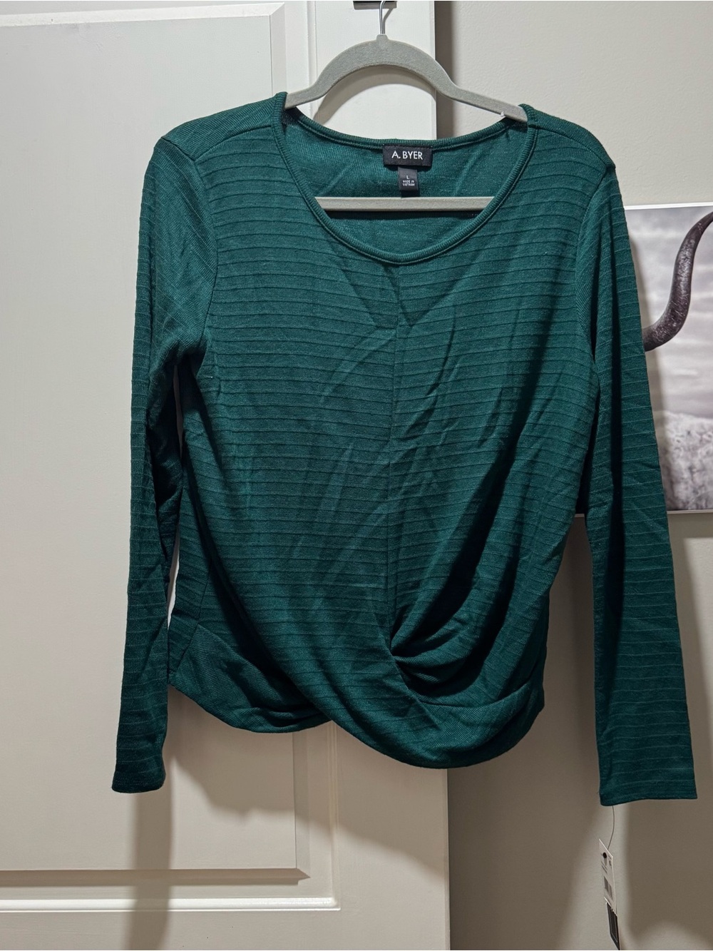NWT A. Byer long sleeve sweater